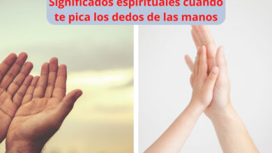 Significados espirituales cuando te pica los dedos de las manos